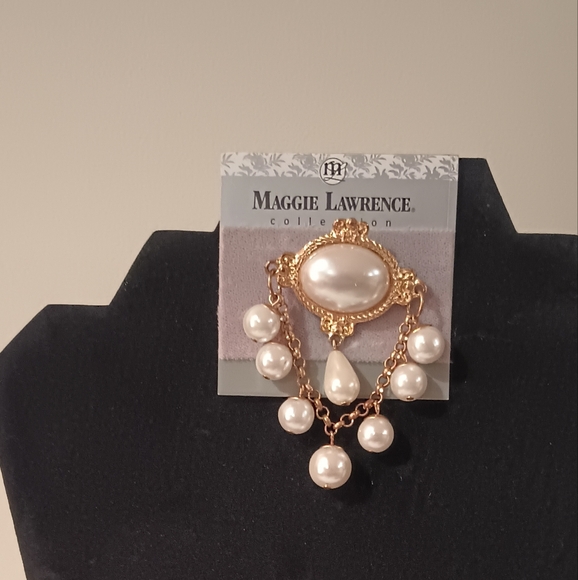 VINTAGE Maggie Lawrence Brooch NEW OLD STOCK - Picture 6 of 15
